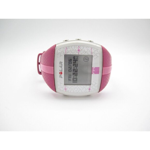 Women Polar Heart Rate Quartz WR Digital 38mm Round Watch (I33) "New Battery" - Picture 9 of 11